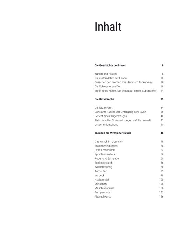 inhalt leseprobe buch haven