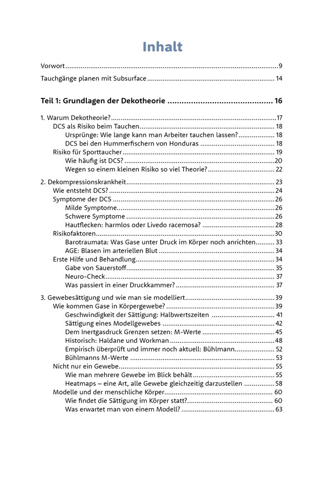 Inhaltsverzeichnis buch dekotheorie